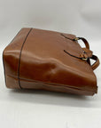 Patricia Nash Meka Cognac Leather Tote