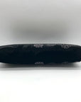 St. John Black Rhinestone Embellished Evening Clutch