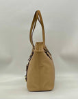 Michael Kors Brown Jet Set Travel Large Saffiano Leather Tote Bag