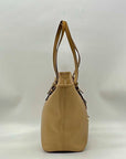 Michael Kors Brown Jet Set Travel Large Saffiano Leather Tote Bag