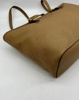 Michael Kors Brown Jet Set Travel Large Saffiano Leather Tote Bag