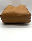 American Leather CO. Tan Lenox Triple Entry Satchel Bag