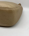 Brighton Barbados Zinc Pearl Pebbled Leather Hobo Bag