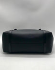 Michael Kors Black Leather Tote Bag
