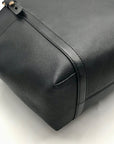 Michael Kors Black Leather Tote Bag