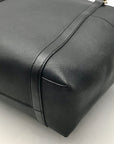 Michael Kors Black Leather Tote Bag