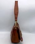 Campomaggi Flora Tan Leather Shoulder Bag