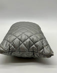 MZ Wallace Metallic Silver Metro Pouch