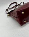 Patricia Nash Red Leather Crossbody Bag