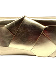 On 34th Soft Gold Rosemari Geometric Crossbody Clutch