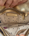 On 34th Soft Gold Rosemari Geometric Crossbody Clutch