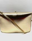 On 34th Soft Gold Rosemari Geometric Crossbody Clutch