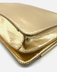 On 34th Soft Gold Rosemari Geometric Crossbody Clutch