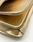 On 34th Soft Gold Rosemari Geometric Crossbody Clutch
