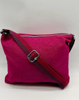 Kipling Alvar Hot Pink Nylon Crossbody Bag