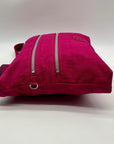 Kipling Alvar Hot Pink Nylon Crossbody Bag