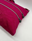 Kipling Alvar Hot Pink Nylon Crossbody Bag