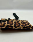 I.n.c. International Concepts Leo/Black Fabric Ashlii Phone Wristlet Crossbody
