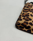 I.n.c. International Concepts Leo/Black Fabric Ashlii Phone Wristlet Crossbody