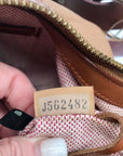Dooney & Bourke Sandy & Honey Trim Small Stretch Slouch