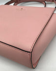 Kate Spade Pink Saffiano Leather Grand Street Hayden Crossbody Bag