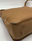 Fossil Brown Leather Multi-Pocket Work Shoulder Bag