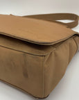 Fossil Brown Leather Multi-Pocket Work Shoulder Bag