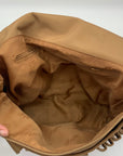 Fossil Brown Leather Multi-Pocket Work Shoulder Bag