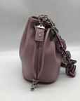 Coach Light Purple Leather Camila Convertible Bucket Bag CJ885