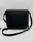 Tommy Hilfiger Black Saddle Crossbody Bag
