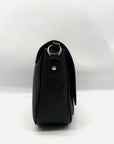 Tommy Hilfiger Black Saddle Crossbody Bag