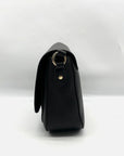 Tommy Hilfiger Black Saddle Crossbody Bag