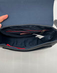 Tommy Hilfiger Black Saddle Crossbody Bag