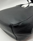 Style & Co Black Soft Whipstitch 4-Poster Tote Bag