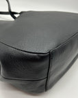Style & Co Black Soft Whipstitch 4-Poster Tote Bag