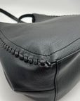 Style & Co Black Soft Whipstitch 4-Poster Tote Bag