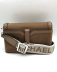 Michael Kors Driftwood Nylon Small Jet Set Smartphone Crossbody