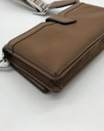 Michael Kors Driftwood Nylon Small Jet Set Smartphone Crossbody