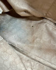 Michael Kors Cream Canvas Satchel