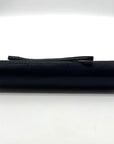 Stuart Weitzman Black Shimmer Framed Evening Clutch