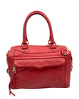 Rebecca Minkoff Fire Engine Red Leather Mab Satchel