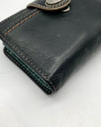 Fossil Black Vintage Double Snap Wallet