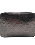 DKNY Metallic Silver Small Ashlyn Crossbody Camera Bag