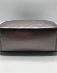 DKNY Metallic Silver Small Ashlyn Crossbody Camera Bag
