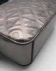 DKNY Metallic Silver Small Ashlyn Crossbody Camera Bag