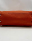 Michael Kors Orange Hamilton Shoulder Bag