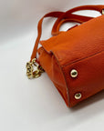 Michael Kors Orange Hamilton Shoulder Bag