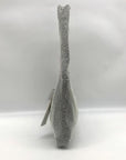 Aqua Maeve Reilly Silver Crystal Shoulder Bag