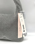 Aqua Maeve Reilly Silver Crystal Shoulder Bag