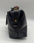 Old Trend Genuine Leather Black Doctor Satchel Bag